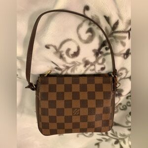Authentic Louis Vuitton Trousse Damier ebene